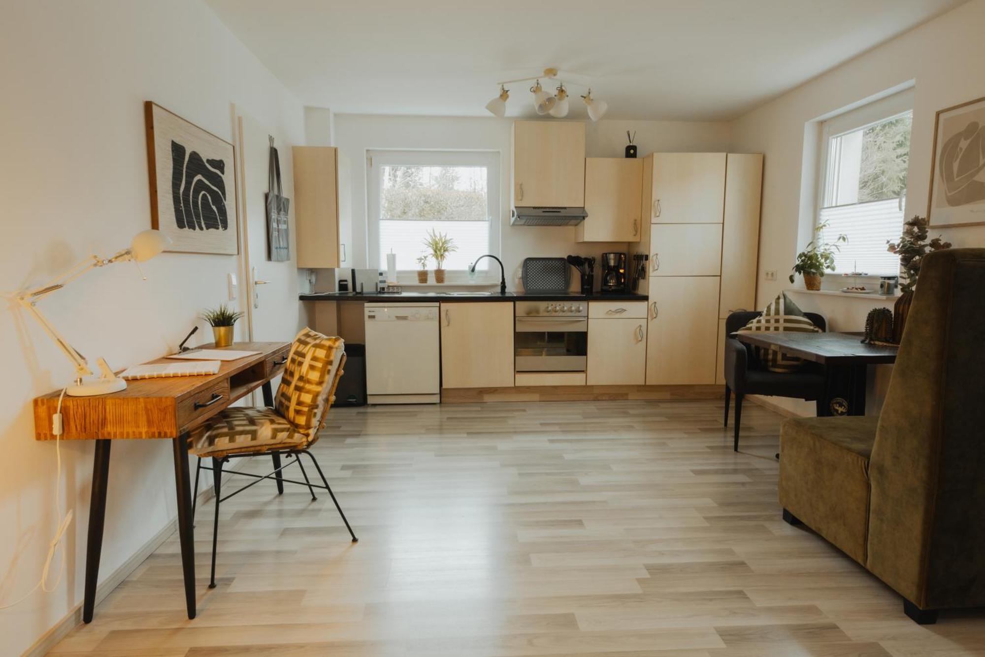 40qm Wohlfuehl-apartment Im Gruenen Mit Sorglospaket